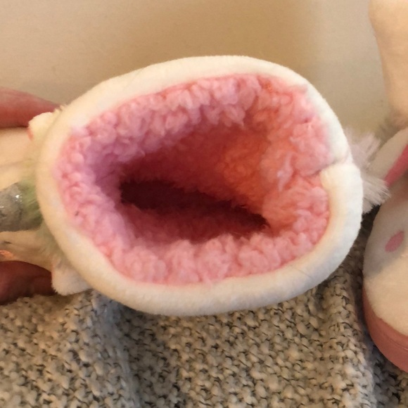 Adorable children’s unicorn slipper boots - Picture 3 of 4